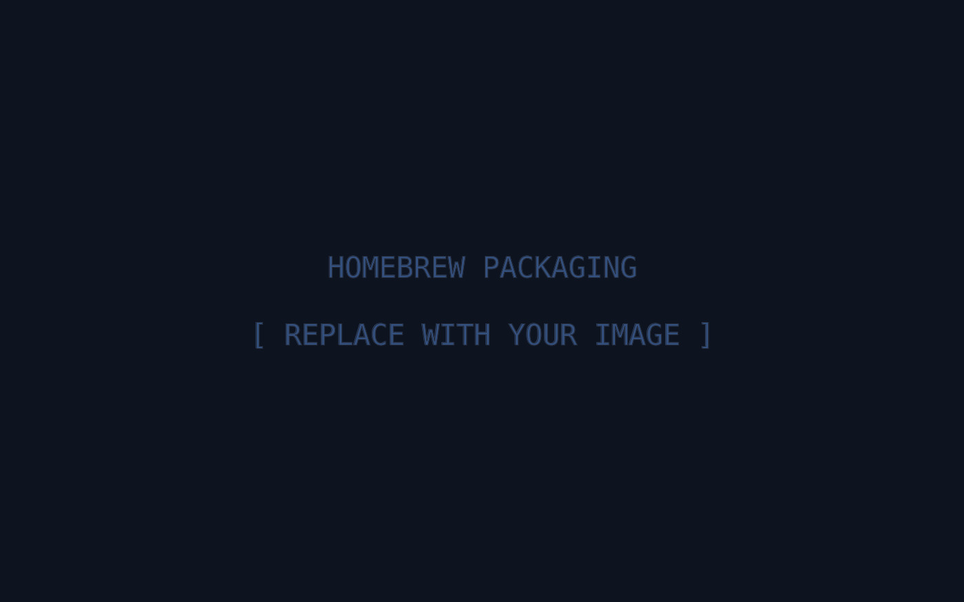 Homebrew Chip Packaging